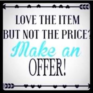 All reasonable offers are welcome!!!